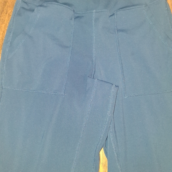 Amweican Tall Joggers Dark Green Teal Pockets ST - Picture 3 of 6